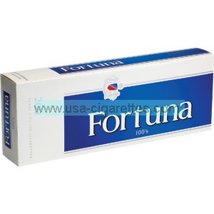Fortuna Blue 100's cigarettes